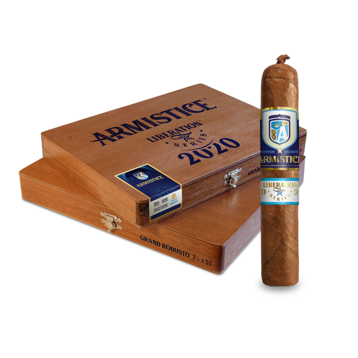 Armistice Liberation Series Grand Robusto Box and Cigar