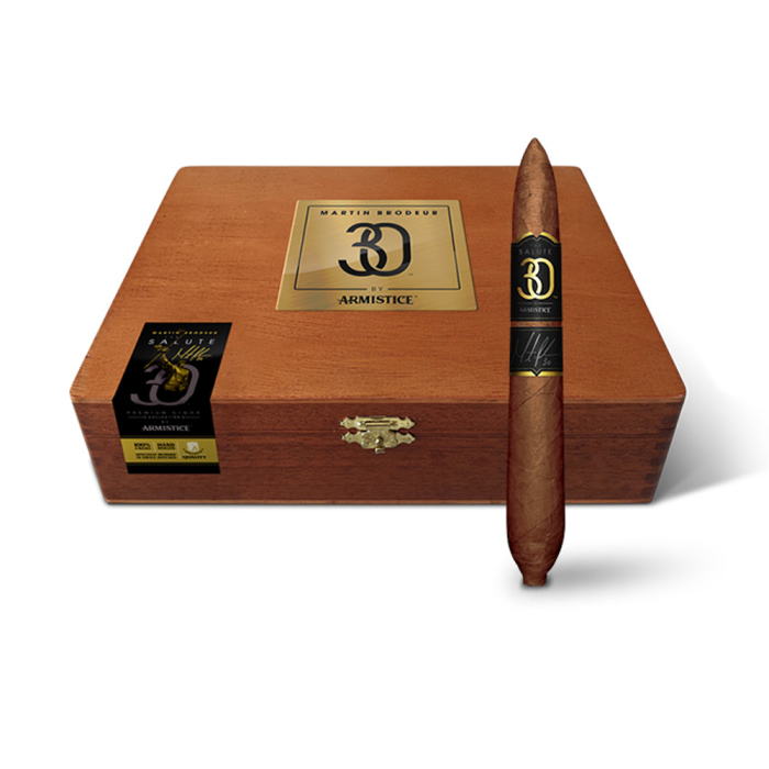 Martin Brodeur 30 The Salute Salomone Box and Cigar