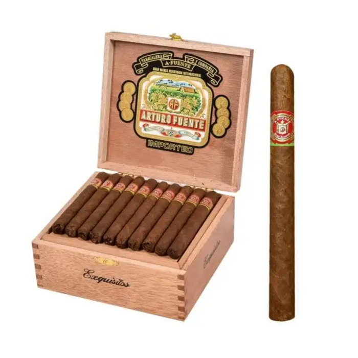 Arturo Fuente Exquisitos Maduro Box and Cigar