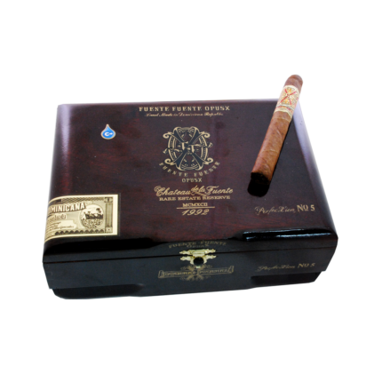 Fuente Fuente Opus X PerfecXion #5 Box and Cigar