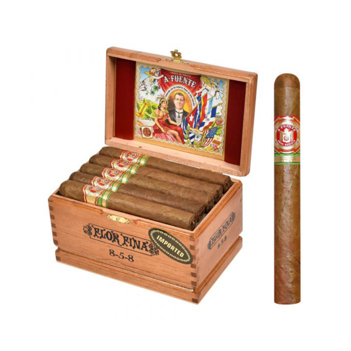 Arturo Fuente Gran Reserva Flor Fina 8-5-8 Box and Cigar
