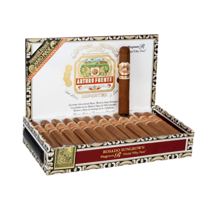 Arturo Fuente Rosado Sun Grown Magnum R 52 Box and Single Cigar
