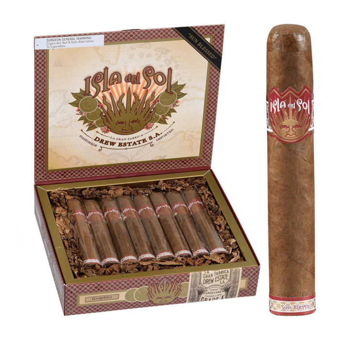 Drew Estate Isla del Sol Sun Grown Gordito Bellhop Cigars